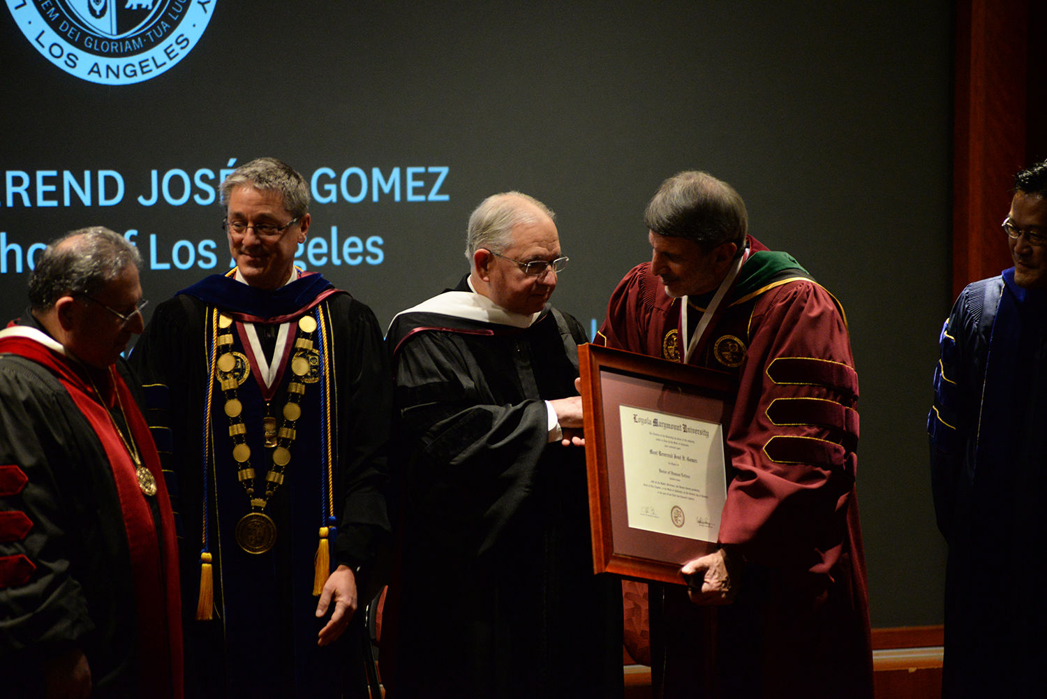 January: honorary degree